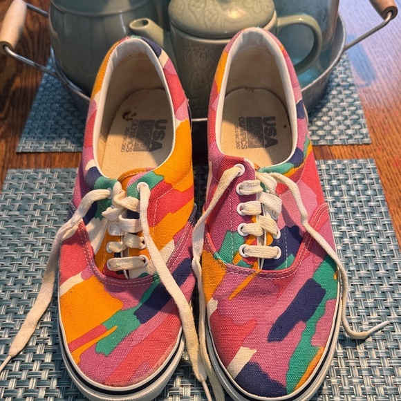 USA Olympics Other - Vintage Colorful USA Olympics sneakers - May be ONE OF A KIND! - Size 10D